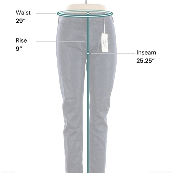 Adriano Goldshmied Farah Skinny Ankle High Rise Size 32 NWT - Picture 4 of 11